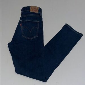 Levi's Classic Mid Rise Skinny Blue Jeans Womens 8 M  29x30 85%Cottton